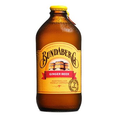 BUNDABERG GINGER BEER 375ML 24’S (4.5% SUGAR)