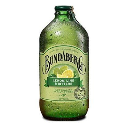 BUNDABERG LEMON LIME & BITTER 375ML 24’S (4.5% SUGAR)