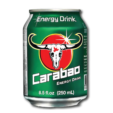 CARABAO ENERGY DRINK CAN 250ML 24’S