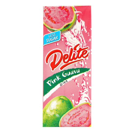 DELITE GUAVA PACKET 250ML 24’S