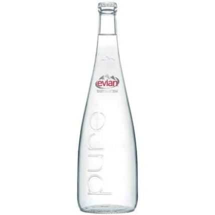 EVIAN GLASS 750ML 12’S