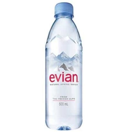 EVIAN MINERAL WATER 500ML 24’S