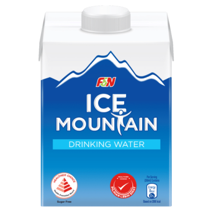 ICE MOUNTAIN DRINKING WATER TETRA PACK 500ML 12’S