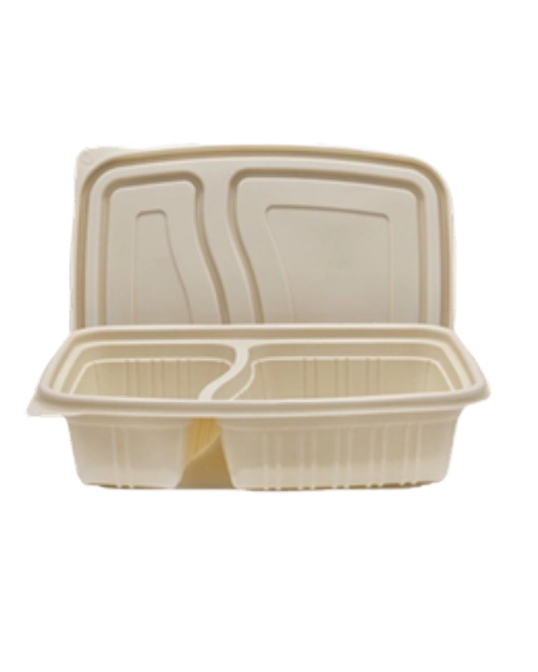 2 Compartment Bento Box Cornstarch