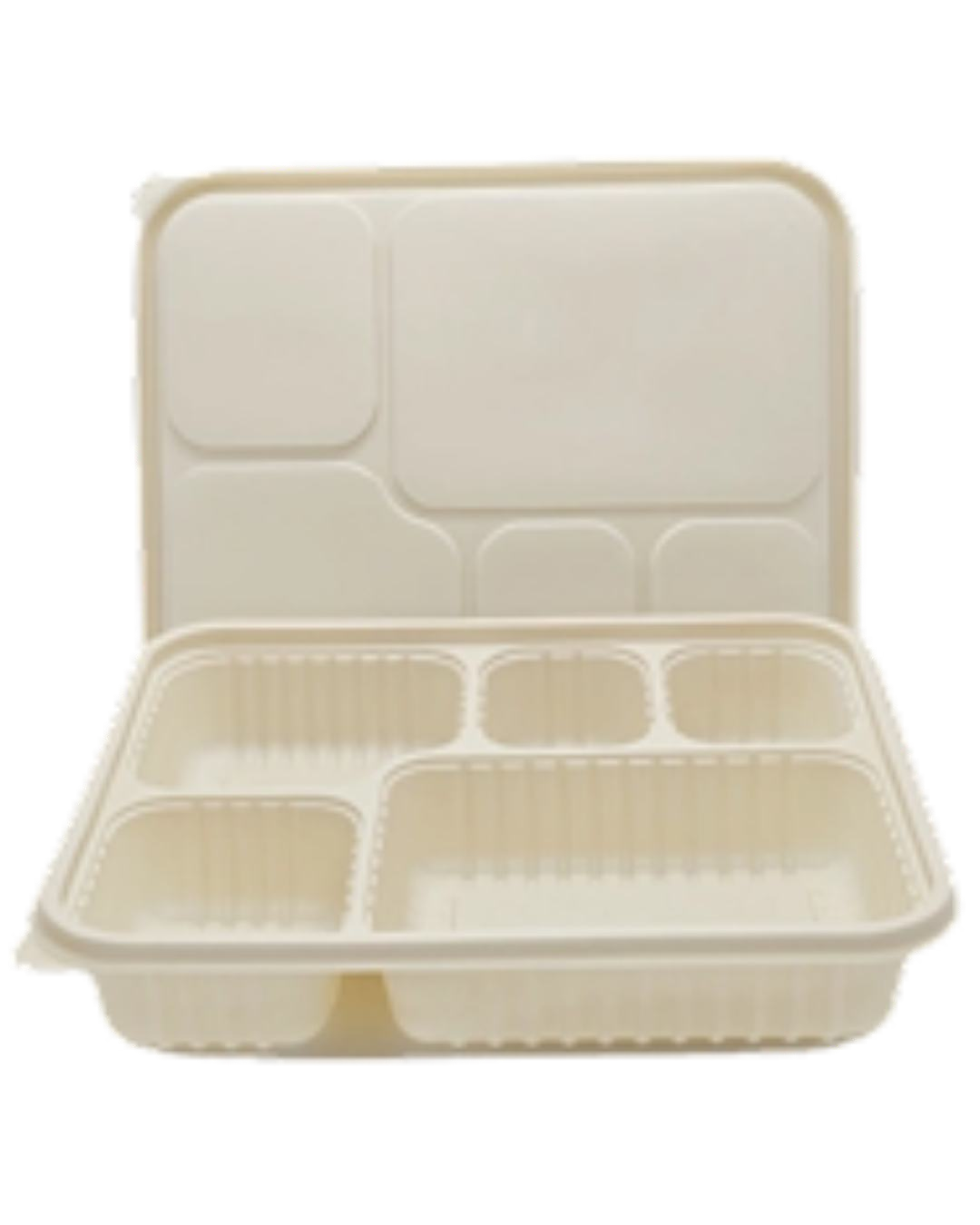 5 Compartment Bento Box Cornstarch
