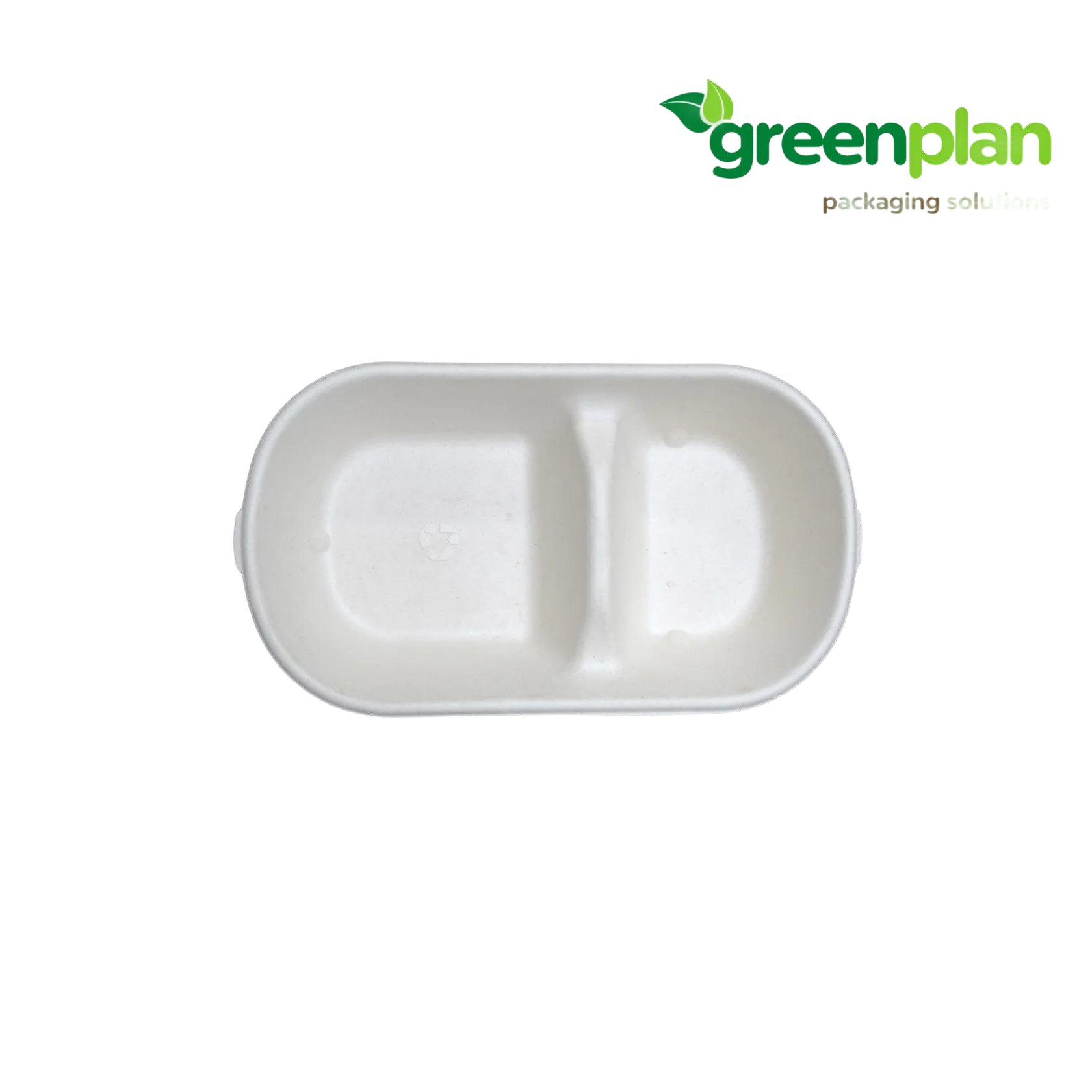 850ml 2 Compartment Container Bagasse