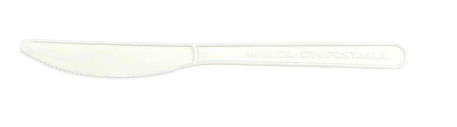 7" Plastic Knife White