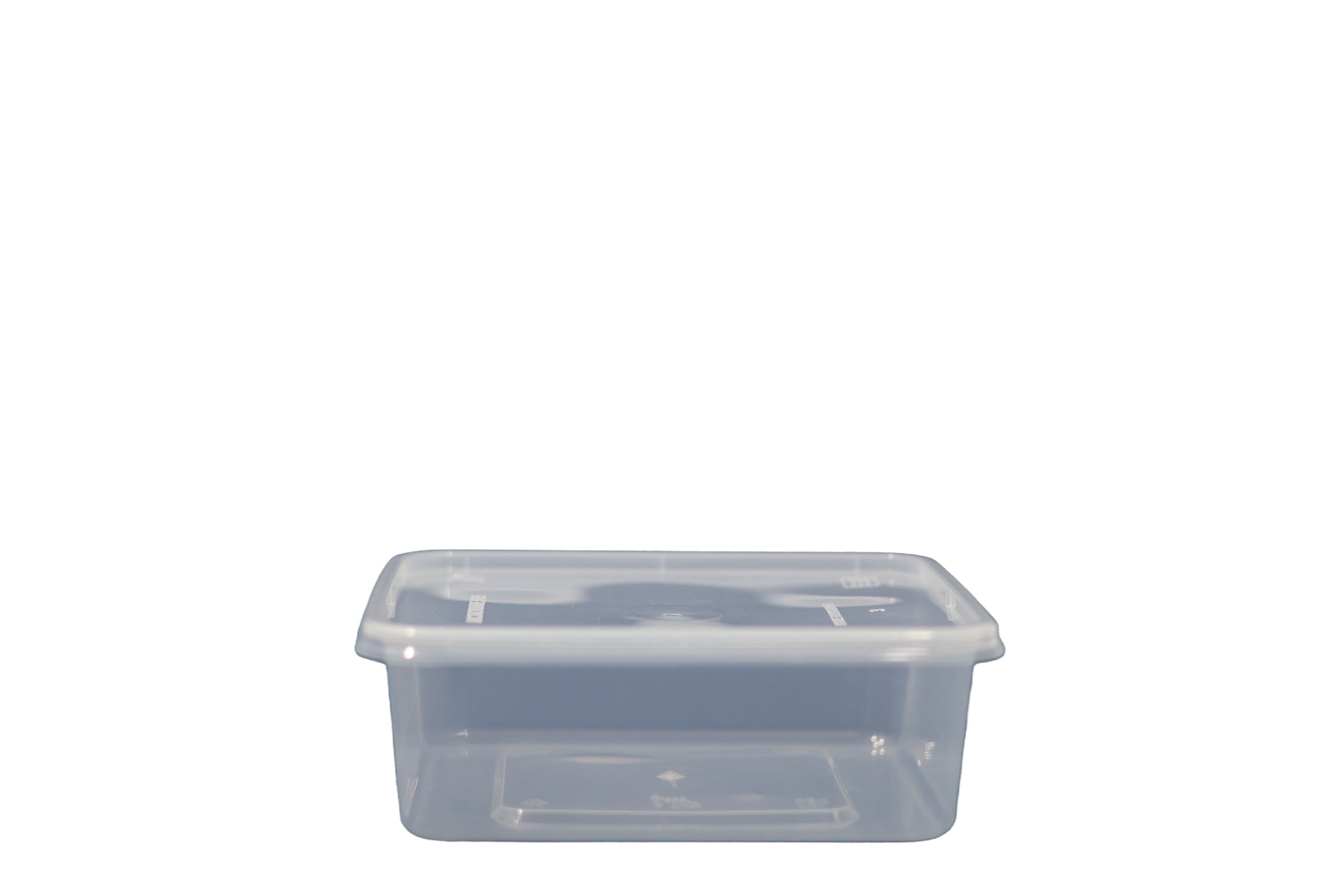 Square Container 1000ml with Lid