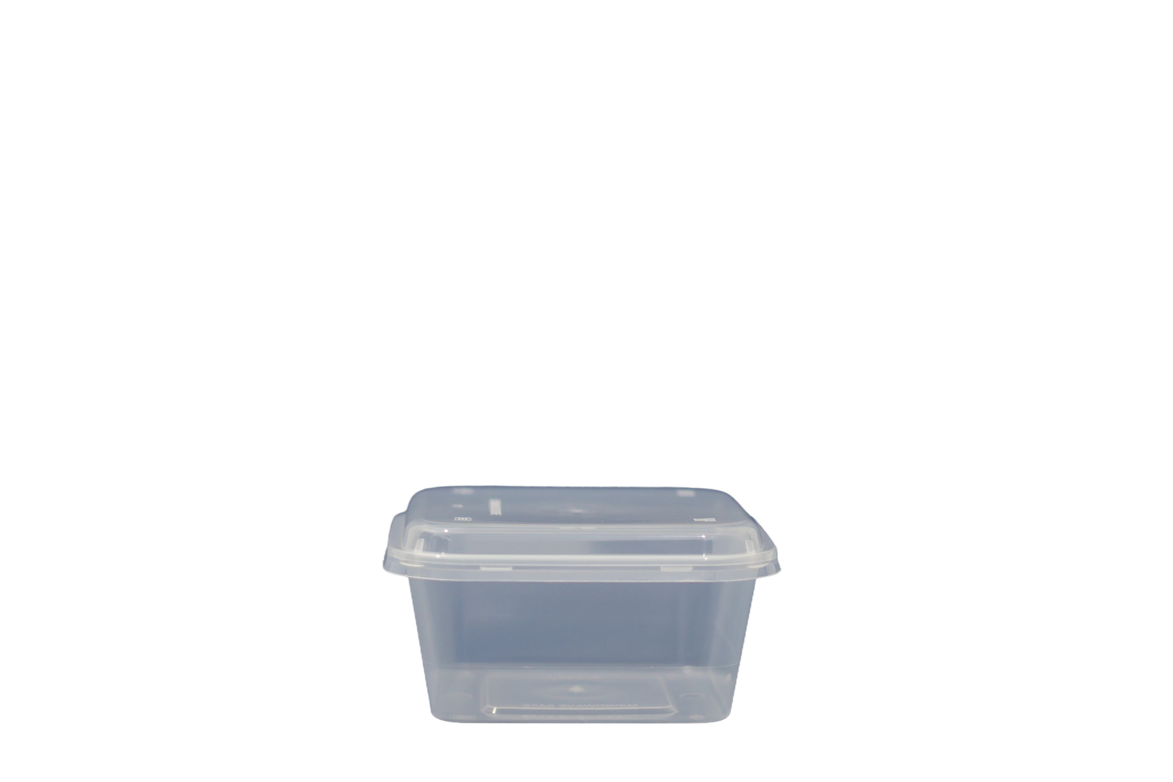 Square Container 450ml with Lid