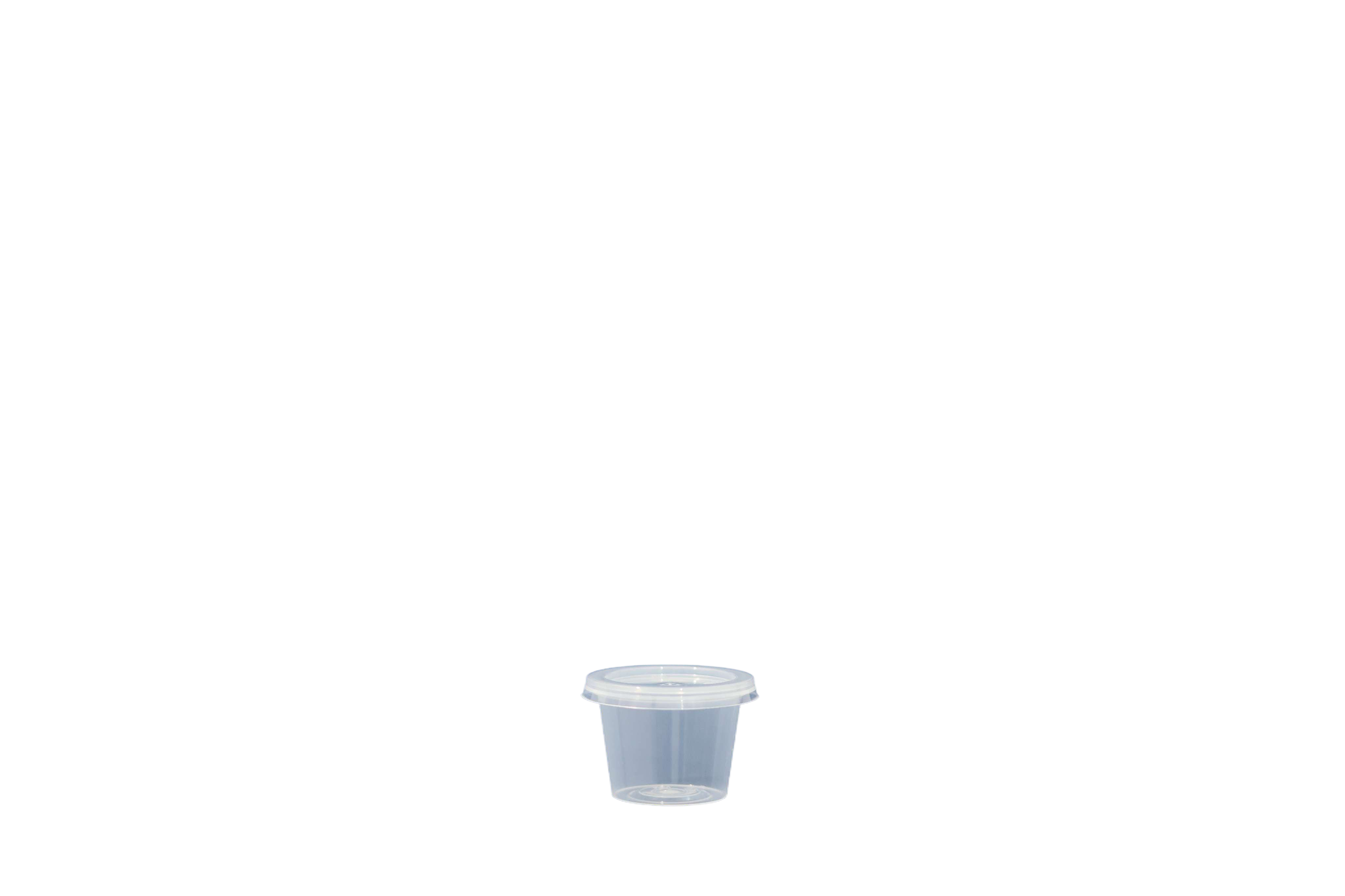 Round Container 1oz with Lid