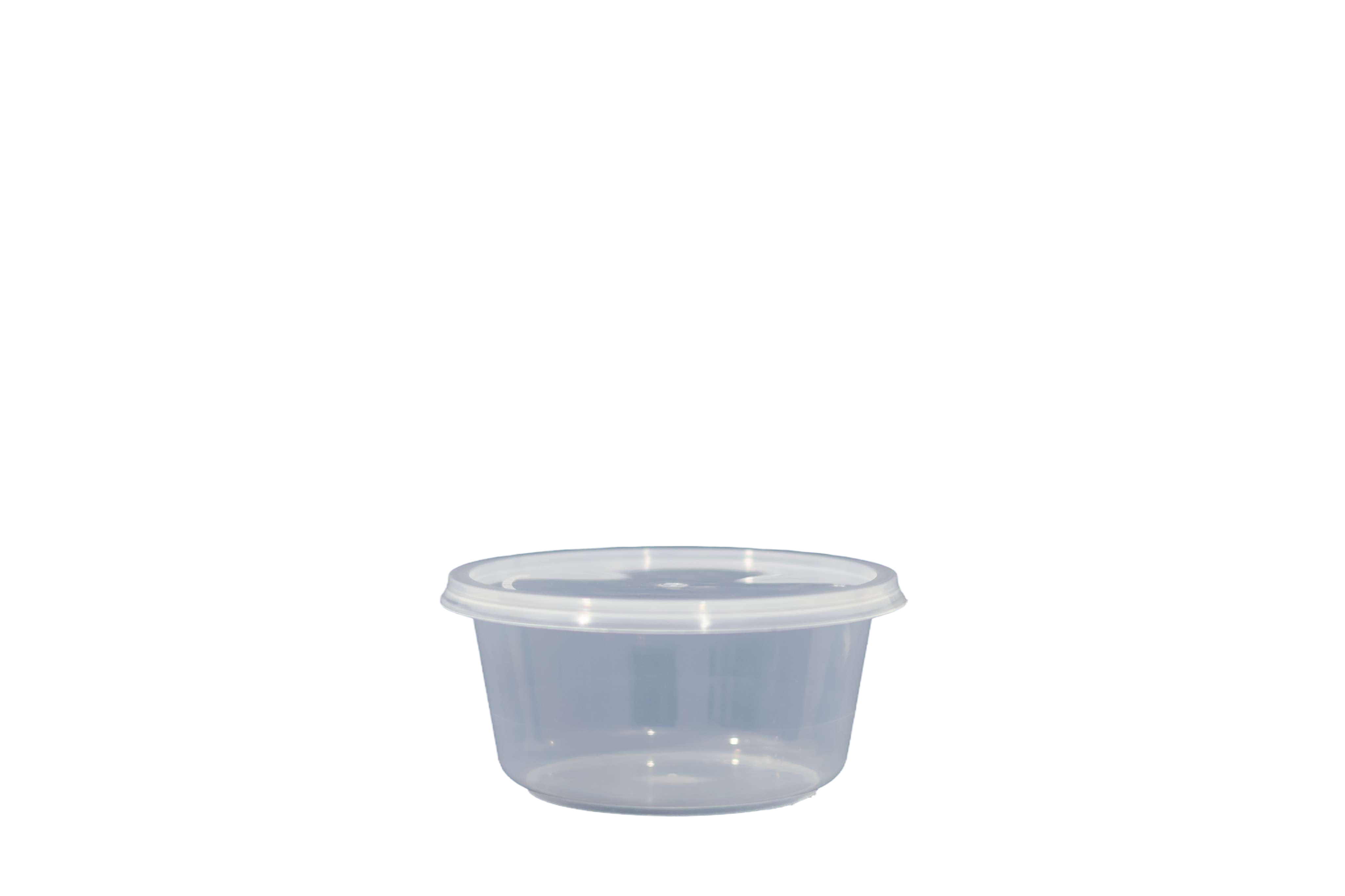 Round Container 12oz with Lid